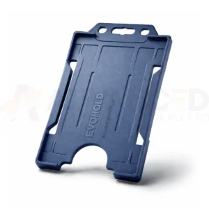 Dark Blue Id Card Holder Portait