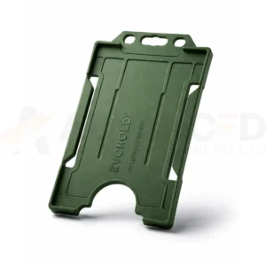 Dark Green Id Card Holder Portait