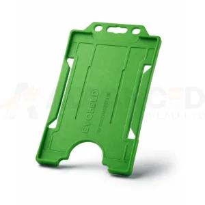 Green Id Card Holder Portait