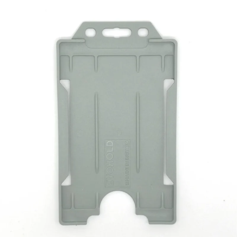 Grey Id Card Holder Portait Grey Id Card Holder Portait