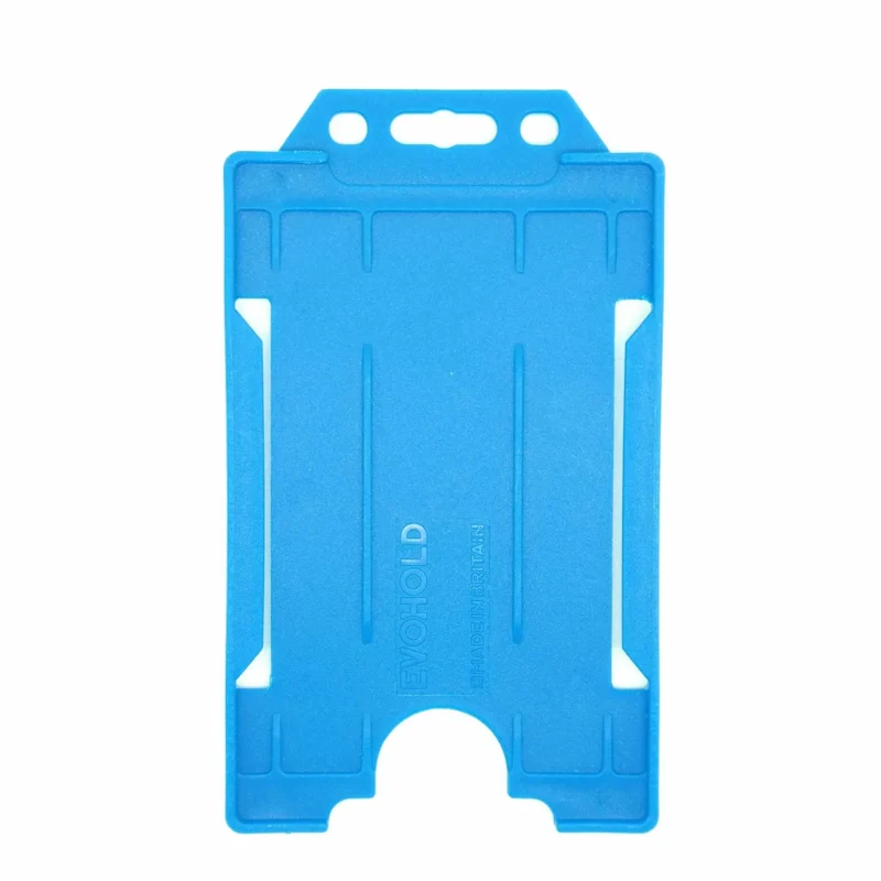 Light Blue Id Card Holder Portait