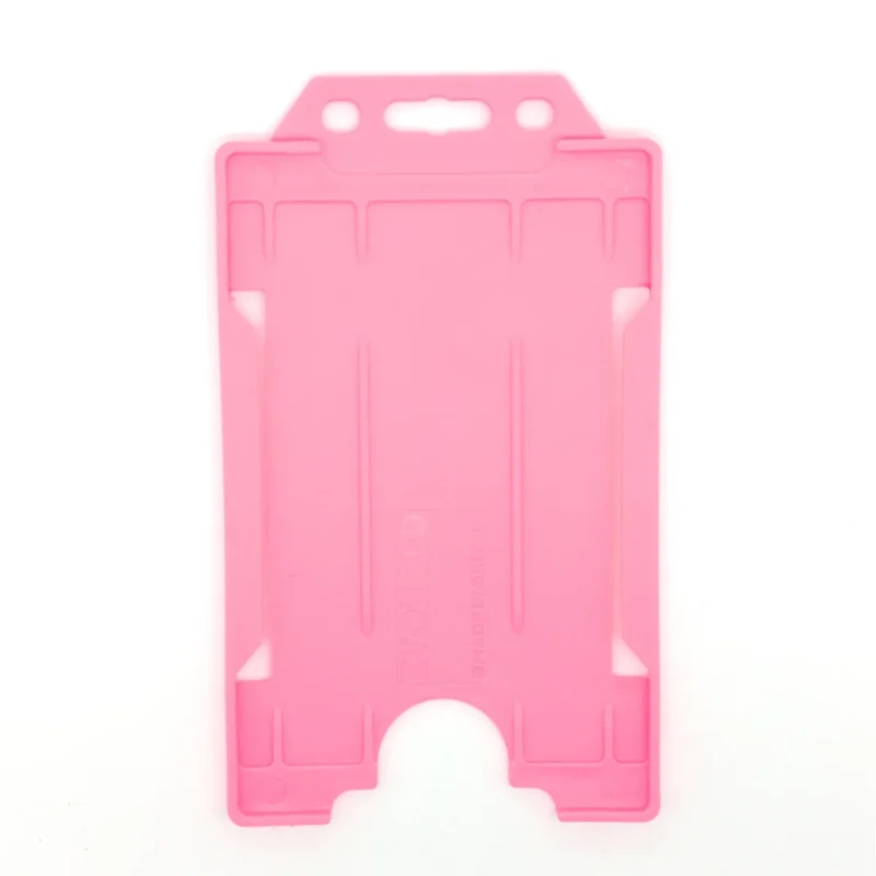 Pink Id Card Holder Portait