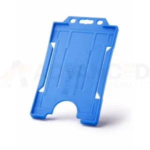 Royal Blue Id Card Holder Portait