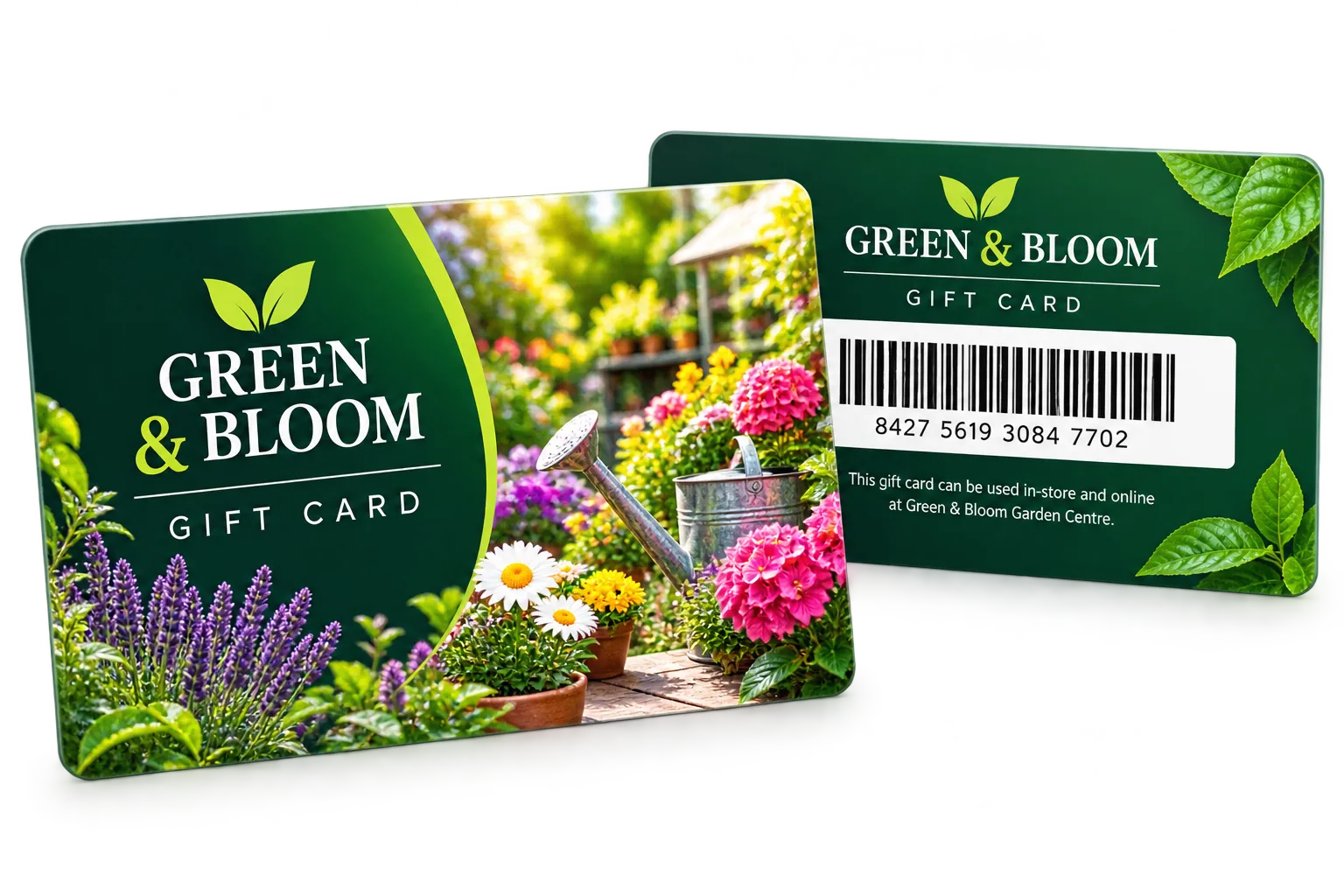 Printed gift card and presentation carrier