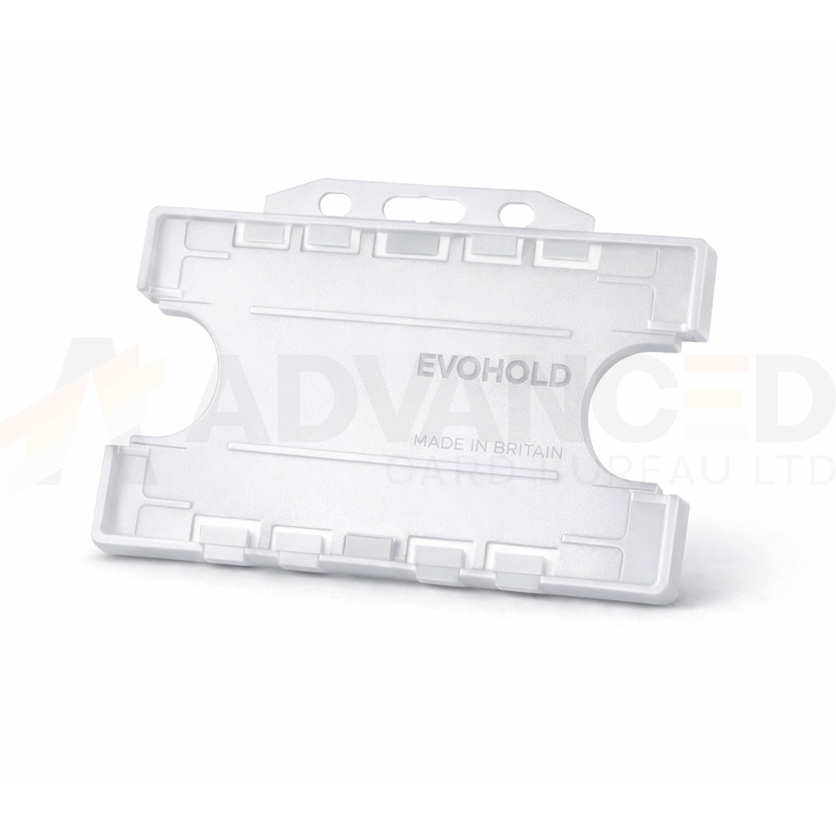 clear double-sided landscape holder