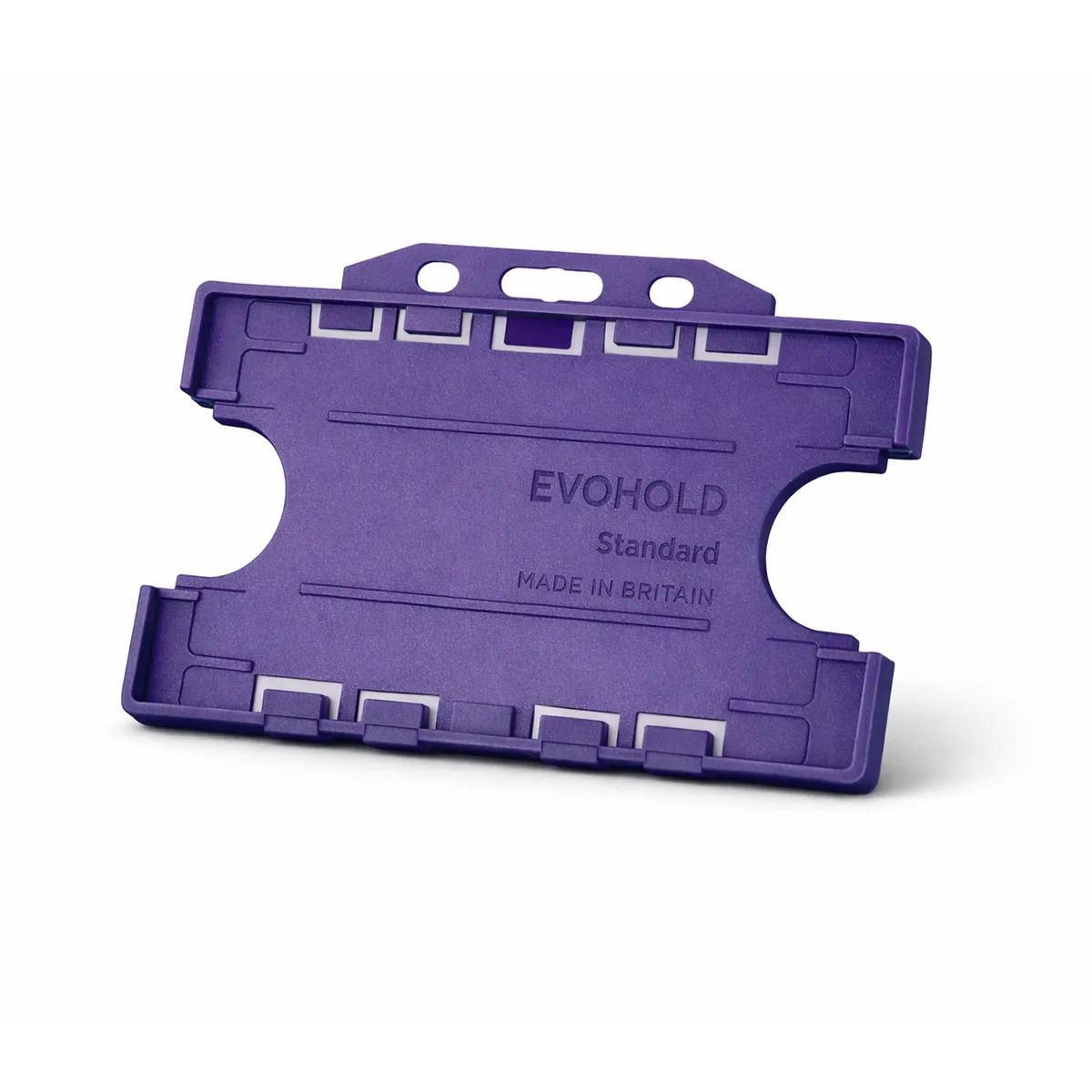 purple double-sided landscape holder