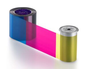 Entrust 525100-021 YMCKT PETG-Friendly Colour Ribbon (250 Prints)