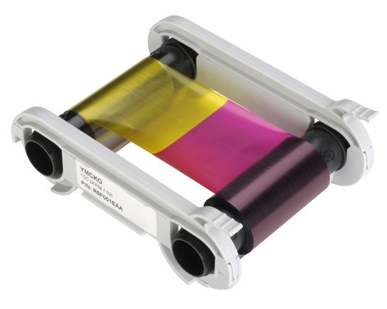 Evolis R5F024NAA Apteo YMCKO Colour Ribbon (100 Prints)