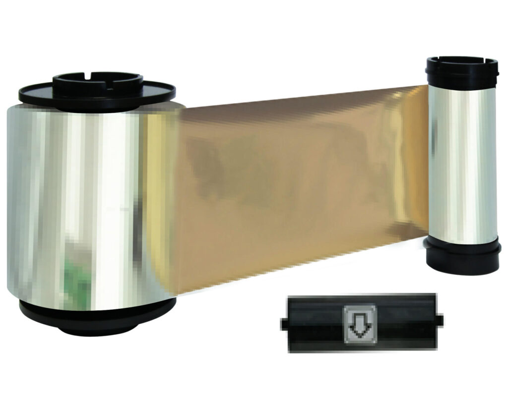 IDP Smart 659198 Metallic Gold Ribbon (3,000 Prints)