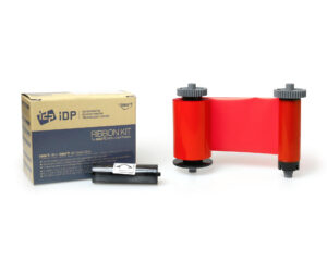 IDP Smart 659371 Red Monochrome Ribbon (1,200 Prints)