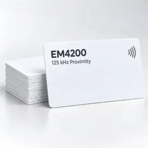 EM4200 Blank White Proximity Cards – Pack of 100