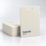 Vanderbilt IB928 Hands-Free Clamshell Cards with a matching card stack on a light grey background