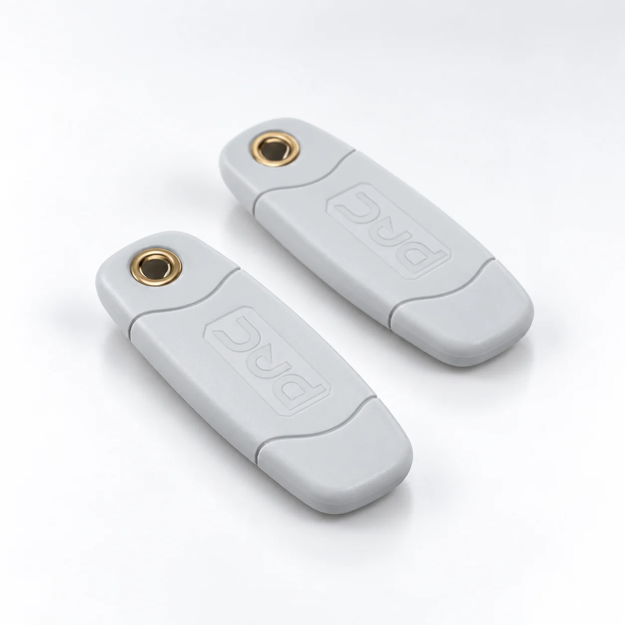 PAC White KeyPAC Fobs with Clip – product illustration